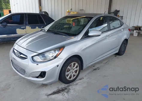 2013 Hyundai Accent Gls from USA, damaged, VIN KMHCT4AE9DU476392